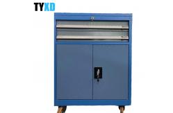 China Two Drawer Tool Cart Storage Toolbox Organizer Tool Chest supplier