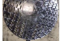 China 7 Diameter Anti Split Plate Round Galvanized supplier