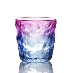 Free Sample Ins Glass Waterfall Texture Water Cup  Juice Liqueur Cup Thickened Cup for sale