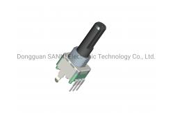 China Rotary 9mm Potentiometer Vertical Insulated Shaft Sealed RV90XB2N0FB supplier