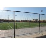 Cheap Farming Used Heavy Duty Galvanized Cyclone Wire Diamond Shape Mesh Chain Link Fence With PVC Coated for sale
