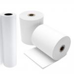 Recycled ROHS White Kraft Paper Roll gift Packaging Custom Size for sale