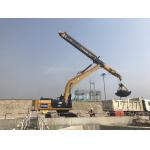 Excavator Clamshell Bucket KM220 Telescopic Arm Attachment For Foundation Work for sale