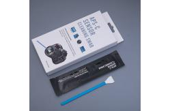 China Visible Dust Polyester Head 16mm Sensor Cleaning Swabs supplier
