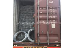 China Stone Filling 4*1*1m Pvc Coated Gabion Box Galvanized Woven Mesh supplier