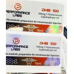 DHB 10ml Vial Labels Adhesive Sticker Labels For 10ml Bottles for sale