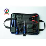 Blue Solar PV Tool Kits Carbon Steel Material With  Crimping Stripper And Cutter for sale