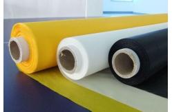 China UV Light Resistance 100T Silk  Fabric White  /  Yellow Silk Screen Printing Mesh supplier