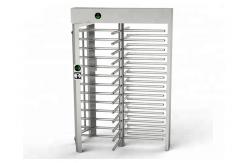 China Single Lane Arc Frame Full Height Turnstile , Pedestrian Barrier Gate Bi - Directional supplier