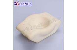 China Black Memory Foam Back Support Cushion , Lumbar Sleeping Bolster Pillow supplier