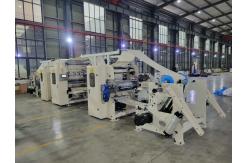 China Romania V fold hand towel paper folding machine with glue lamination function supplier
