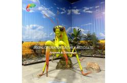 China Animatronic Mantis Simulation Insects Moveable Insects For Theme Park Attractions supplier