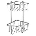 Kitchen Two Tier Corner Basket Rust Resistant  Stainless Steel 304 for sale
