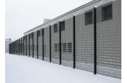 China Galvanized Pvc Coated Anti Climb High Security Fence For Project supplier
