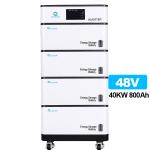 51.2V 10kwh Lithium Battery Inverter For Home Stacked 20kwh 30kwh 40kwh for sale