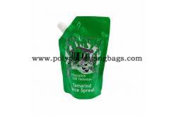 China 120 Microns Liquid Packing VMPET Stand Up Pouch With Spout / Spouted Pouch Bags supplier