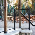 Customizable Horizontal Slat Fence for Pool and Yard Aluminum Railing for Customer Requirements for sale