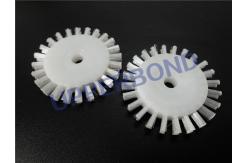China Mk8 Plastic Round Shape Soft Nylon Cleaning Brush For Cigarette Machine supplier
