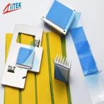 1mm thickness 2W/m.K sticky silicone thermal conductive pad 45 SHORE00 2.32 g/cc for LED lights for sale