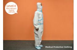 China Long Term Resistant Surgical Protective Gown / Disposable Isolation Clothes supplier