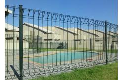 China Brc Bending Top Curved Metal Fence Heavy Gauge Rigid For Security supplier