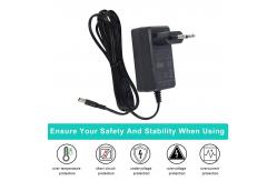 China 12W 1A EU DC Power Adapter 12V 1A AC-DC Converter supplier