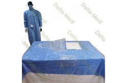 China Vertical Isolation Pack Disposable Surgical Packs With Transparent Polyethylene Drape supplier