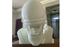 China Smooth FDM STL IGS STP File 3D Printed Parts White supplier