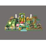 Jungle Theme Park Inflatable Bouncing Castle For Children Playground