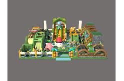 China Jungle Theme Park Inflatable Bouncing Castle For Children Playground supplier