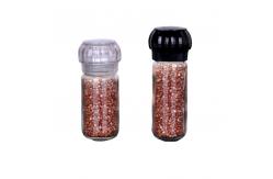 China Manual Spice Grinder 72.5g 360ml Plastic PET Jar supplier