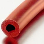 Silicone Rubber Sponge Foam Tube Harmless No Cracking For Protective Jacketing