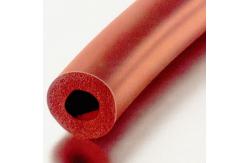 China Silicone Rubber Sponge Foam Tube Harmless No Cracking For Protective Jacketing supplier