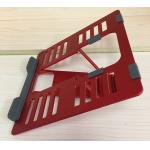 Red SGS 4mm Lightweight Portable Metal Laptop Stand Ipad Reading Stand