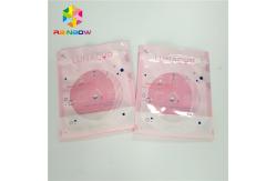 China Menstrual Cup Stand Up Pouch Heat Sealed Microwave Sterilizer Bag With Clear Wind supplier