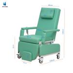 Adjustable Medical Treatment Chair Reclining Patient Chair For Clinics Dialysis And Blood Draw Procedures for sale