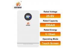 China Wall-Mounted Model lifepo4 lithium battery Solar Energy Storage Battery system supplier