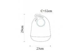 China Free BPA Washable Silicone Baby Bibs Adjustable Snaps With Pocket supplier
