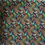 100% Cotton Printed Printed Dress Fabric 40x40 Yarn Count With Sandpaper Peaching for sale