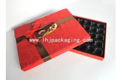 China gift box with ribbon supplier