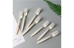 China Ecofriendly PLA Disposable Tableware Fork Spoon And Knife Set Compostable Cutlery supplier