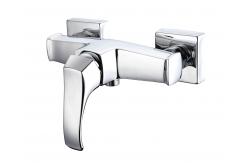 China OEM Polished One Handle Shower Mixer Faucet High Temperature Resistant supplier