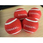 2.5inch tennis ball dog ball toy for pet training for sale