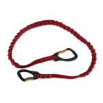 High Strength Double Safety Rope Lanyard Adjustable Anti Dropping Leash for sale