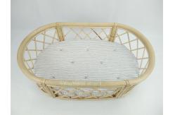 China 100% Polyester Fabric Dog Toys 25 X 16cm Dog Sleeping Basket PP Cotton supplier