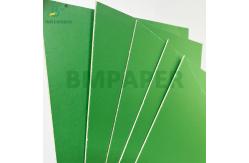 China Good Stiffness 1.2mm Grey Back Green Lacquered Carton Board Laminated supplier
