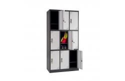 China School Office Knock Down Structure Powder Coated Metal Lockers supplier