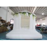 5M Inflatable Commercial White Jumping Bounce House For Rental for sale