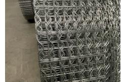 China 8 Lines Number Galvanized Pipeline Reinfore Welded Mesh For Gas Pipelines supplier
