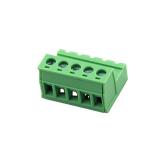 Seal Type Pcb Pluggable Terminal Block Connector HQ2EDGKR-5.0/5.08mm for sale